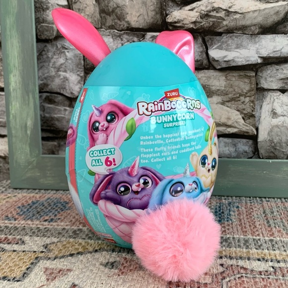 4 Zuru Rainbocorns Bunnycorn Surprise Bunny Unicorn Blind Box Cotton Tail Doll - Picture 6 of 10